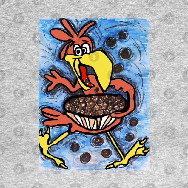 Cocoa Puffs Sonny the Cuckoo Bird by TheArtQueenOfMichigan 